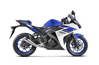 Sistema Di Scarico Completo Akrapovic S-Y2R1-CUBSS in Ss Yamaha R3 2015 - 2021