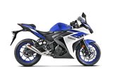 Sistema Di Scarico Completo Akrapovic S-Y2R1-CUBSS in Ss Yamaha R3 2015 - 2021