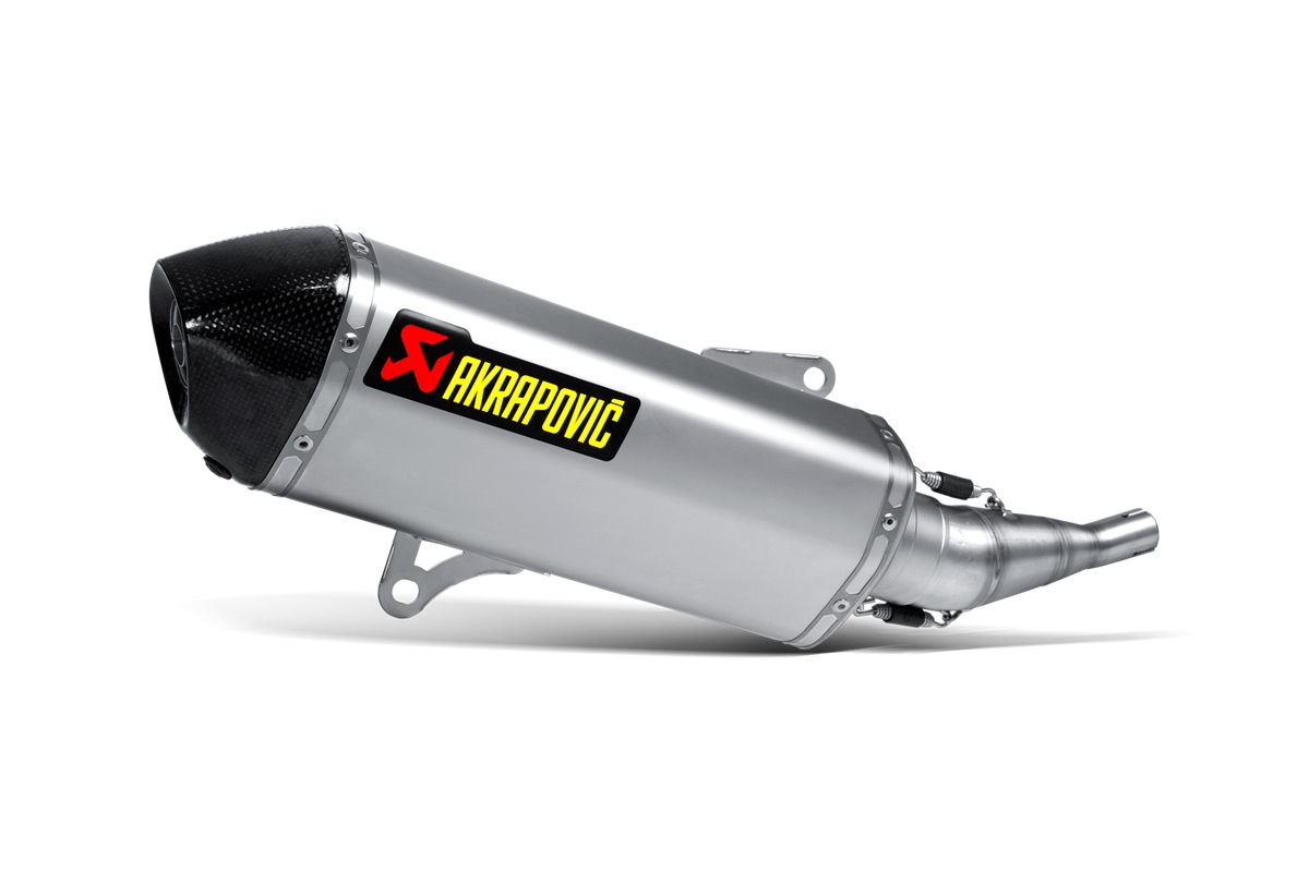 Silencer Exhaust Akrapovič Slip-On Line Ss Yamaha X-City 250 (2007 - 2016)