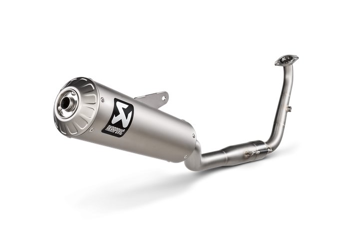 Full System Exhaust Akrapovič Racing Line Titanium Yamaha Xsr 125 (2021 - 2023)