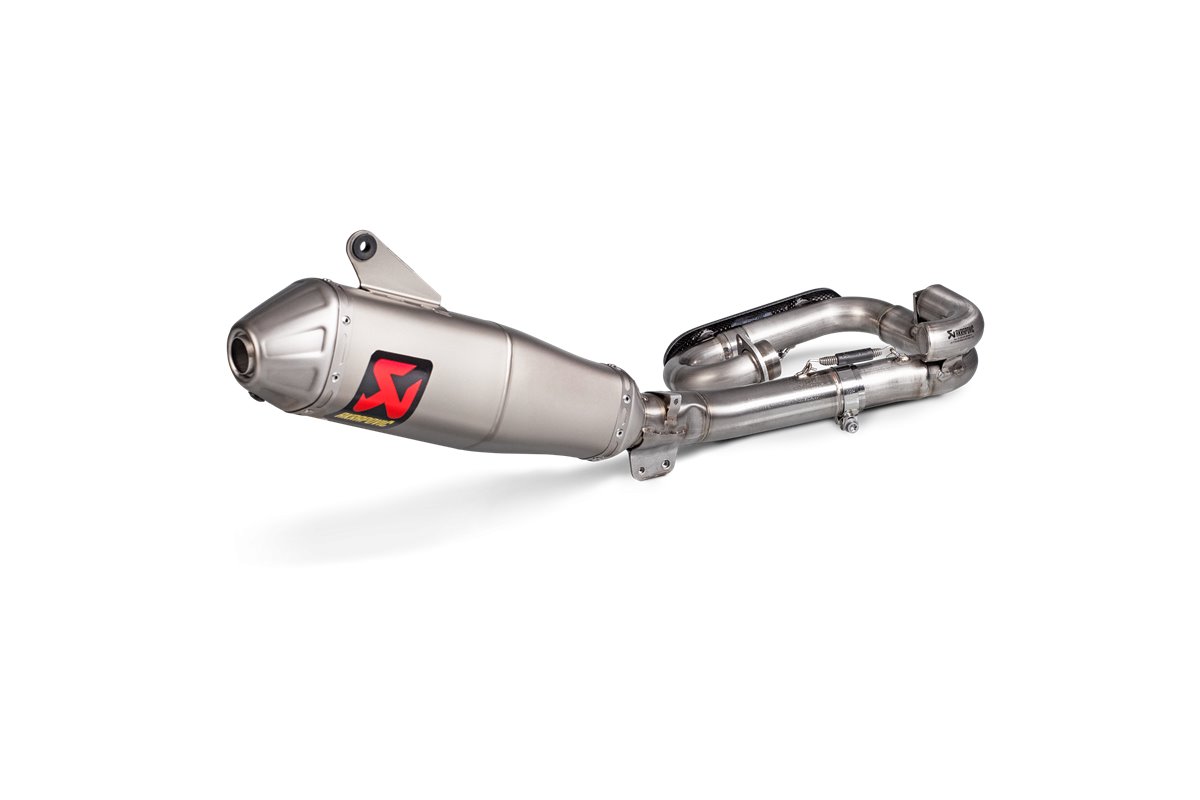 Full System Exhaust Akrapovič Evolution Line Titanium Yamaha Yz250F - Yz250Fx (2014 - 2018)