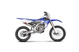 Echappement complet Akrapovic en acier inoxydable Titanium Yamaha YZ 250 F 2017-2018 S-Y2MR15-Bougy