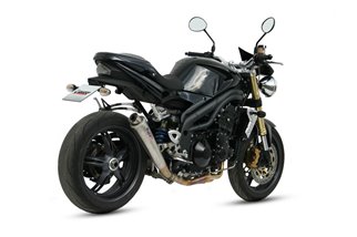 Silencieux Echappement Mivv X-Cone Inox Triumph Speed Triple 1050 RS Rs 2005 - 2006