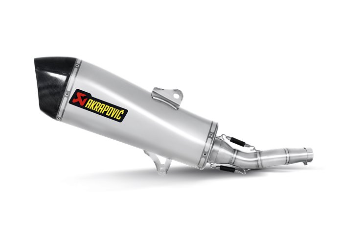 Silencer Exhaust Akrapovič Slip-On Line Ss Yamaha Majesty 400 (2007 - 2015)