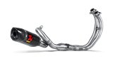 Sistema Di Scarico Completo Akrapovic S-Y7R2-AFC in Carbonio Yamaha Mt-07-Fz-07 2014