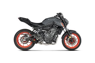 Sistema Di Scarico Completo Akrapovic S-Y7R2-AFC in Carbonio Yamaha Mt-07-Fz-07 2014