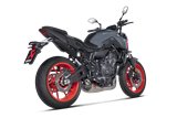 Komplette Auspuffanlagen Akrapovič Rennstrecke Yamaha Mt-07-Fz-07 (2021 - 2023)