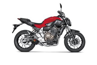 Sistema Di Scarico Completo Akrapovic S-Y7R2-AFC in Carbonio Yamaha Mt-07-Fz-07 2021