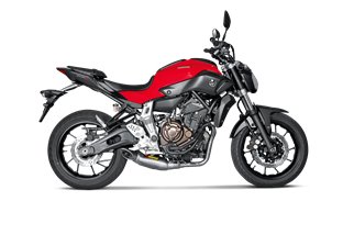 Komplette Auspuffanlagen Akrapovič Rennstrecke Yamaha Mt-07-Fz-07 (2014 - 2016)