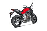 Système Complet D'Échappement Akrapovič Ligne De Course Yamaha Mt-07-Fz-07 (2014 - 2016)