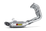 Sistema Di Scarico Completo Akrapovic S-Y9R3-HAFT in Titanio Yamaha Mt-09-Fz-09 2014 - 2016