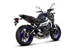 Sistema Di Scarico Completo Akrapovic S-Y9R3-HAFT in Titanio Yamaha Mt-09-Fz-09 2014 - 2016