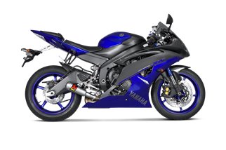 Schalldämpfer Akrapovič Slip-On-Linie Yamaha R6 (2006 - 2023)