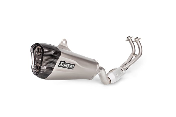 Sistema Di Scarico Completo Akrapovic S-Y5R3-HZEMT/1 in Titanio Yamaha Tmax 2017 - 2019