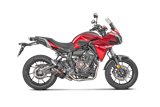 Sistema Di Scarico Completo Akrapovic S-Y7R2-AFC in Carbonio Yamaha Tracer 7 - Gt 2020 - 2023