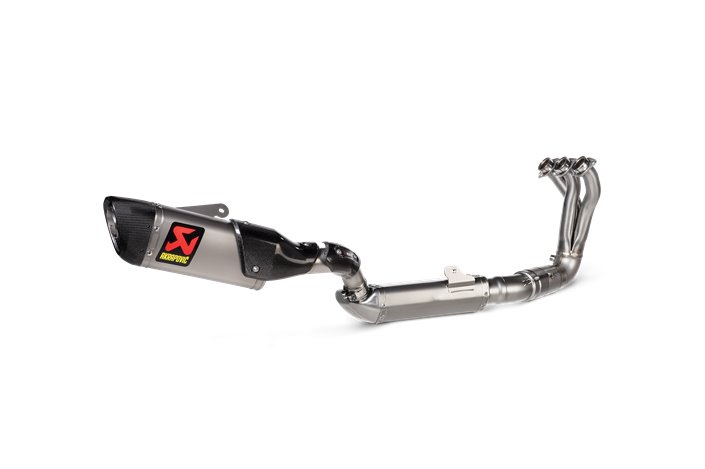 Full System Exhaust Akrapovič Racing Line Titanium Yamaha Tracer 9 - Gt (2021 - 2023)