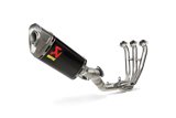 Full System Exhaust Akrapovič Racing Line Carbon Yamaha Tracer 9 - Gt (2021 - 2023)