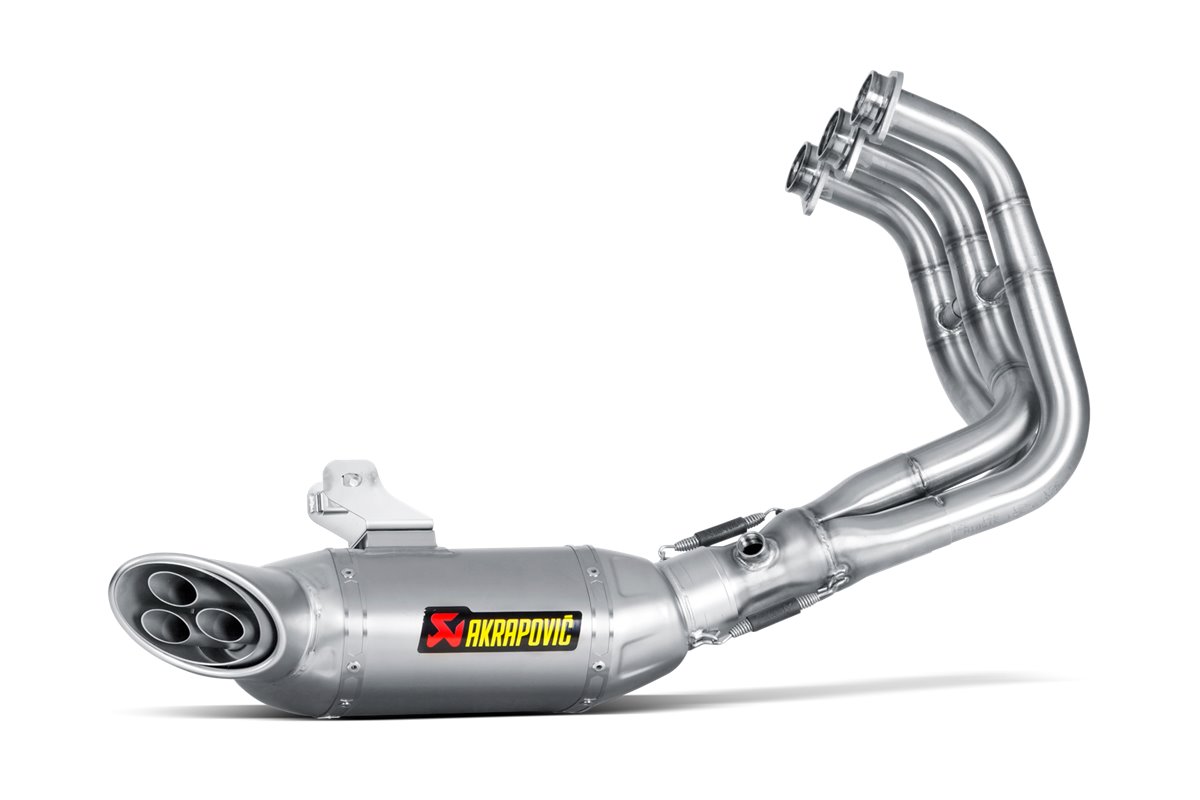 Système Complet D'Échappement Akrapovič Ligne De Course Yamaha Tracer 900-900 Gt-Fj-09 (2015 - 2016)