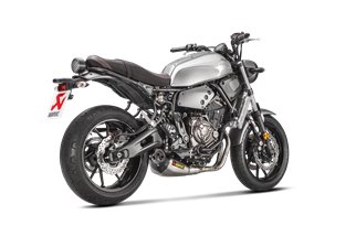 Système Complet D'Échappement Akrapovič Ligne De Course Yamaha Xsr 700 - Xtribute (2016 - 2020)