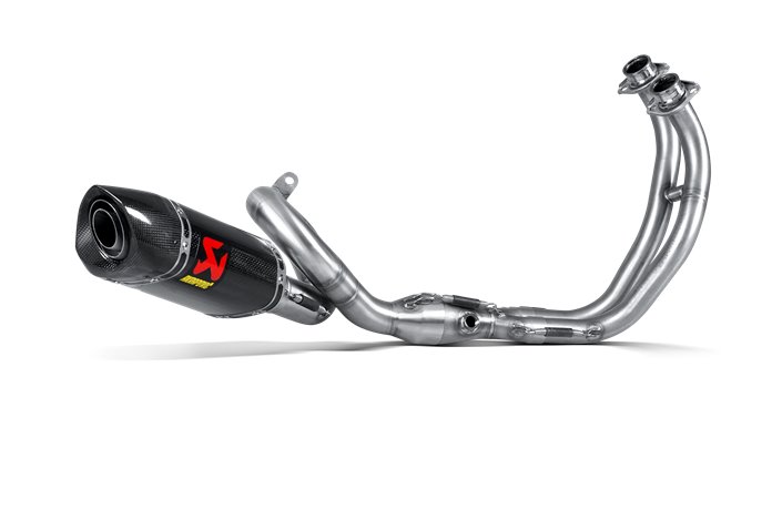 Sistema Di Scarico Completo Akrapovic S-Y7R2-AFC in Carbonio Yamaha Xsr 700 - Xtribute 2024