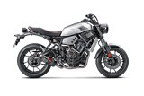 Komplette Auspuffanlagen Akrapovič Rennstrecke Yamaha Xsr 700 - Xtribute (2016 - 2023)