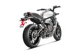 Komplette Auspuffanlagen Akrapovič Rennstrecke Yamaha Xsr 700 - Xtribute (2016 - 2023)