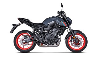 Sistema di Scarico Completo Akrapovic S-Y7R8-HEGEHT/1 in titanio Yamaha MT-07/FZ-07 2024