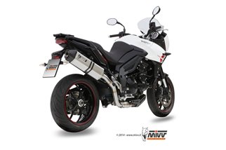 Schalldämpfer Escape Mivv Speed Edge Edelstahl Triumph Tiger 1050 Sport 2013 - 2016