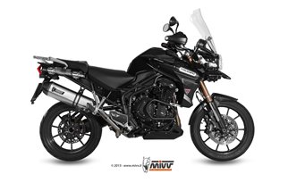 Terminale Scarico Mivv Speed Edge Inox Triumph Tiger 1200 Explorer 2012 - 2015