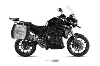 Silencieux Echappement Mivv Speed Edge Inox Triumph Tiger 1200 Explorer 2012 - 2015