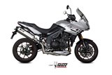 Silencieux Echappement Mivv Speed Edge Inox Triumph Tiger 1050 Sport 2017 - 2020