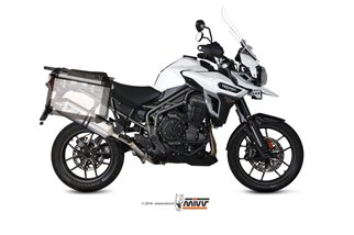 Schalldämpfer Escape Mivv Speed Edge Edelstahl Triumph Tiger 1200 2016 - 2020