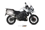 Schalldämpfer Escape Mivv Speed Edge Edelstahl Triumph Tiger 1200 2016 - 2020