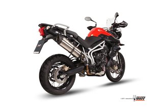 Schalldämpfer Escape Mivv Suono Edelstahl Triumph Tiger 800 Xc Xr Xrx Xcx Xrt Xca 2011 - 2016