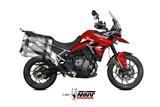 Silencieux Echappement Mivv Speed Edge Noir Noir Inox Triumph Tiger 900 Gt Pro Rally 2021 - 2022