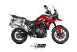 Silencer Exhaust Mivv Oval Titanium With Carbon Cup Triumph Tiger 900 Gt Pro Rally 2021 - 2022