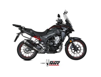 Mivv DELTA RACE INOX BLACK Muffler Exhaust System...