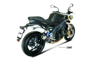 Terminale Scarico Mivv Gp Carbonio Triumph Speed Triple 1050 R S Rs 2007 - 2010