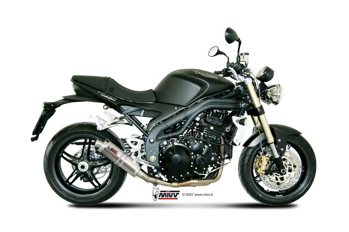 Silencieux Echappement Mivv Gp Titanium Triumph Speed Triple 1050 RS Rs 2007 - 2010