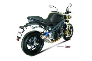 Schalldämpfer Escape Mivv Gp Titanium Triumph Speed Triple 1050 RS Rs 2007 - 2010