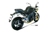 Schalldämpfer Escape Mivv Gp Titanium Triumph Speed Triple 1050 RS Rs 2007 - 2010