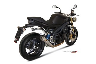 Silencieux Echappement Mivv X-Cone Inox Triumph Speed Triple 1050 RS Rs 2007 - 2010