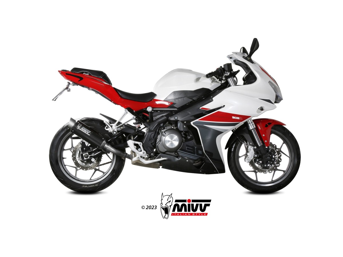 système d'échappement terminal E.010.L2P Mivv GP PRO CARBON Benelli BN 302 R 2017-2020