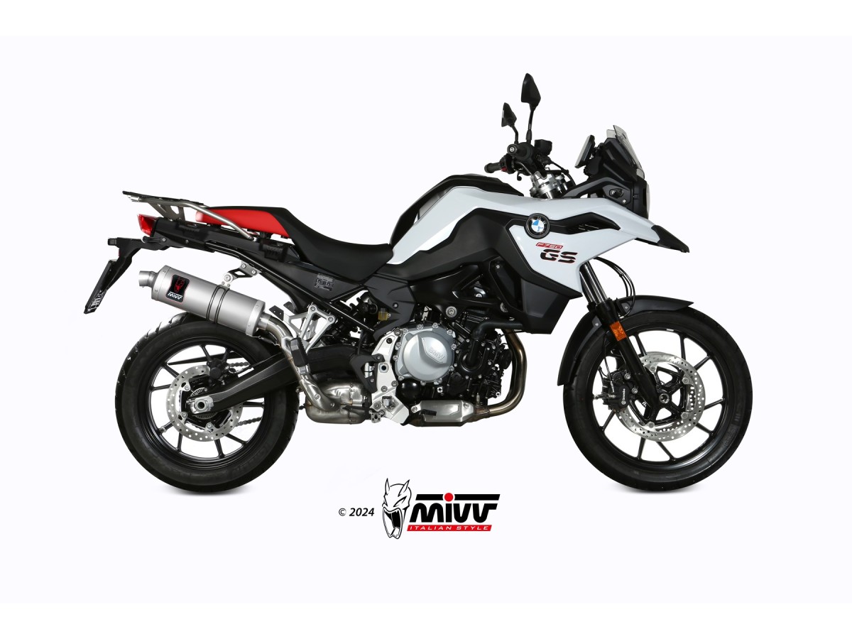 Endschalldämpfer B.033.LDKX mivv DAKAR INOX BMW F 750 GS 2018-2024