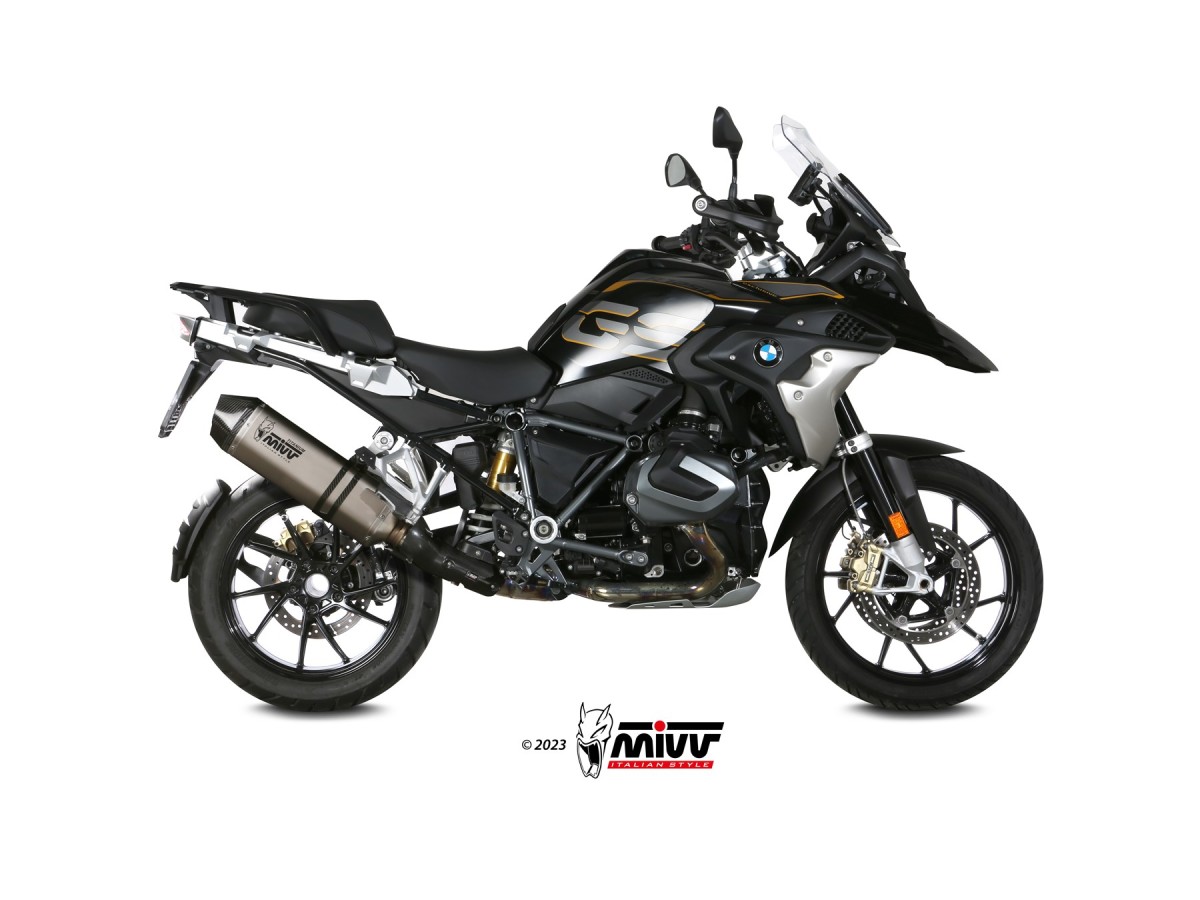 Terminal exhaust system B.034.LGS Mivv SPEED EDGE TITANIUM Bmw R 1250 GS/Adventure 2019-2023