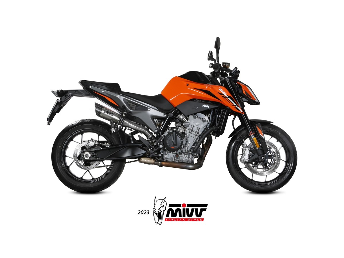 Sistema di Scarico Terminale KT.020.LC5T Mivv X-M5 TITANIO KTM 790 Duke 2023-2024