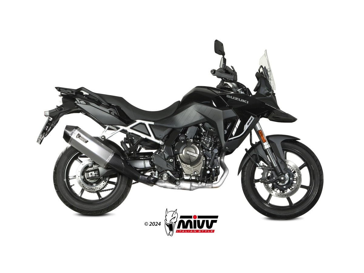 S.061.LRX Mivv SPEED EDGE INOX Auspuffanlage Suzuki V-Strom 800 SE 2023-2024