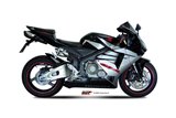 Sistema di Scarico Terminale UH.027.L9 Mivv Suono Black Inox Nero Honda Cbr 600 Rr 2005 - 2006