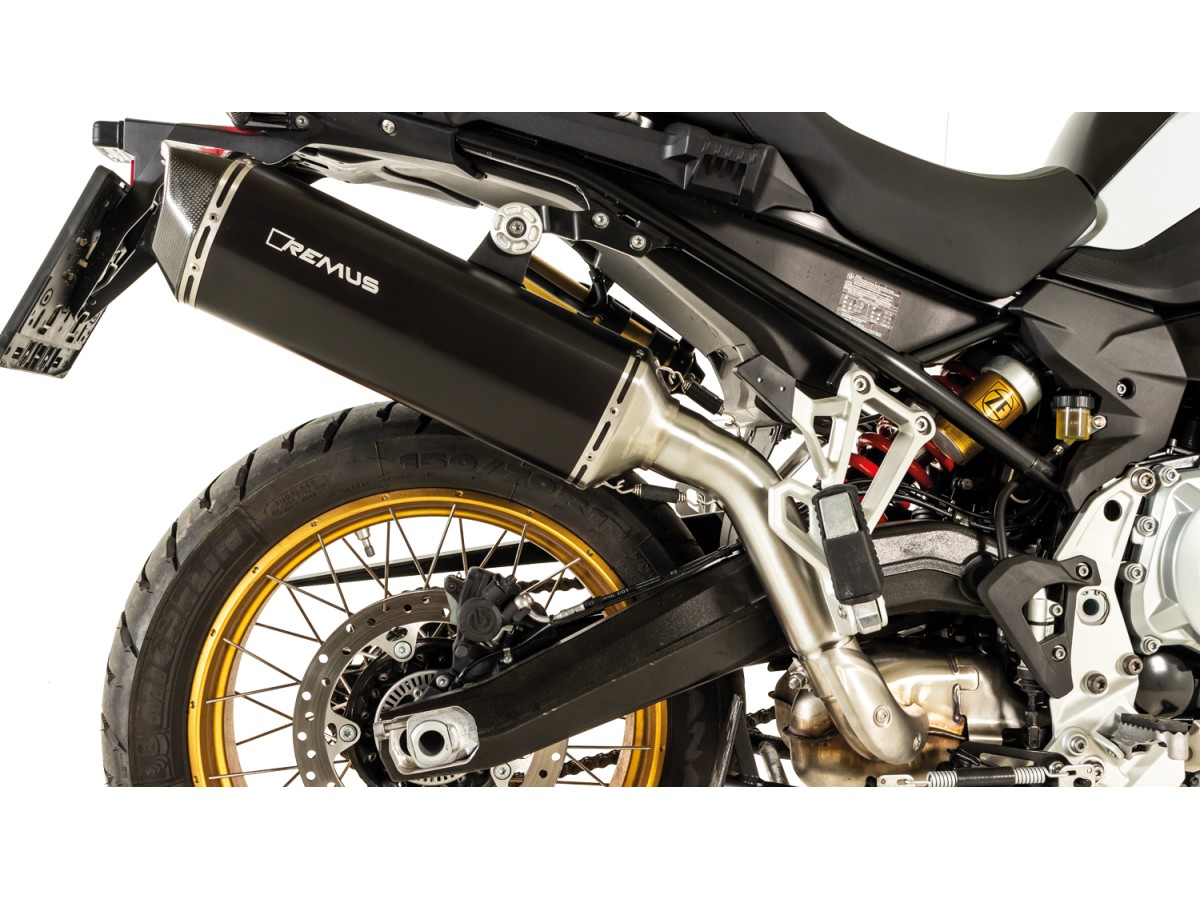 Remus terminal exhaust system 64783 085518 Black Hawk Racing BMW Enduro F 850 GS 2018-2020