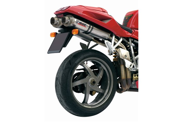 Silencers Exhaust Mivv Oval Titanium Ducati 748 1994 - 2003